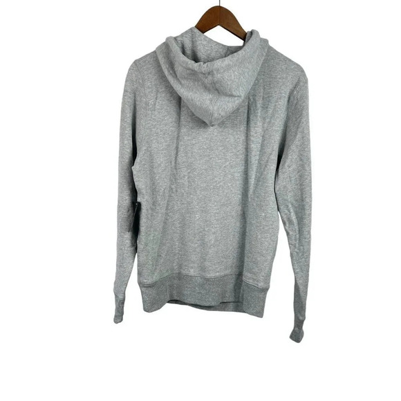 CLEVELAND BROWNS Men's Sweatshirt Sz Small Gray Retro Logo Hoodie 47 Brand NWT - Picture 2 of 5